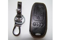Кожаный чехол на ключ Audi A1 A3 A4 A4L A6L A5 A7 A8 Q3 Q5 S5 S4 S6 (смарт)